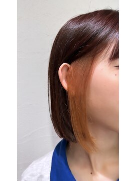 アジールヘア 池袋東口店(agir hair) ピンクミルクティー大人かわいいシアーカラー10代20代初カラー