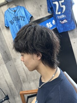 ネバーランド(NEVERLAND) パーマ残ウルフ