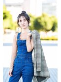 ShaluシーズンカラーA/W &nbsp;簡単お団子アレンジ