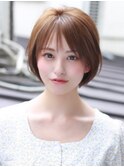 大人可愛い小顔ショートボブ　u-realm otto 新宿