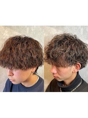 最先端流行style×メンズ特化！人気の《波巻パーマ、ツイスト、スパイラルパーマ》はお任せください☆