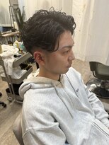 ルーナヘアー(LUNA hair)&nbsp;『京都 山科 ルーナヘアー』七三かき上げ ビジネス 草木真一郎