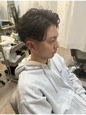 『京都 山科 ルーナヘアー』七三かき上げ ビジネス 草木真一郎
