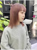 韓国風《ピンクブラウン》ハイトーン/ケアブリーチ/ダブルカラー