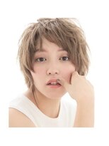 ヘアーズ ベリー 平尾店(hairs BERRY)&nbsp;BERRY＿ミニウルフ＿テラコッタ＿冬カラー＿20代30代40代50代