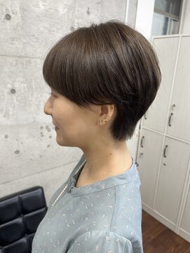 メルシー トータル ブランディング サロン(merci TOTAL BRANDING SALON) ハンサムショート/耳掛け丸みショート【横浜】