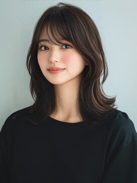 アルトリスト(Altruist Aging×HAIR&SPA) ★ダークアッシュ大人ガーリーボブ着物ミディアムレイヤーカット