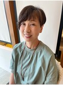 【あんstyle】30代40代大人アシメショート！