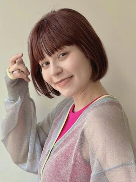 ガーデン 銀座(GARDEN) ボブ/タンバルモリ/韓国風/ピンクブラウン/髪質改善/イメチェン