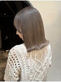 【ダブルカラーで作る】こっくりグレージュ