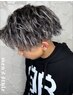【men's限定】カット×ブリーチカラー×デザインパーマ