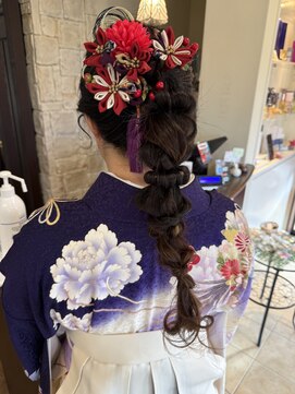 ヘアプロデュース ムース(Hair Produce MU SU) 編みおろしヘア