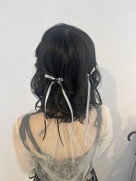 ディティカ サウ(Dityca sow) ハーフツイン/参列/結婚式/お呼ばれヘア