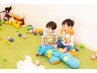 【一緒にカットでお得♪】 パパと一緒に親子カット ￥7000