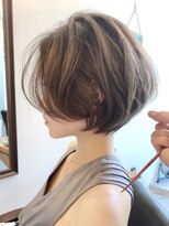 アイドットプラス 表参道(i.+omotesando) 【髪質改善×美フォルム】艶感キープの丸みショートボブ