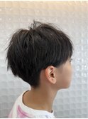 耳掛けショートスタイル