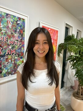 アオ ミナミアオヤマ(Ao. minami aoyama) 似合わせレイヤー/顔周りレイヤー/レイヤー/ロングレイヤー