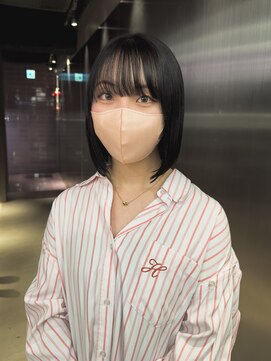 エン 栄店(enne) フェイクブラック×ボブ