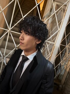 直毛必見　/ツイストスパイラル　/ツイスパ　/メンズカット