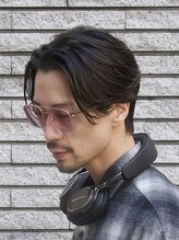 ザバーバー 渋谷(THE BARBER)&nbsp;センターパート　バーバー/メンズヘア/渋谷バーバー