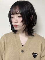 モリオフロムロンドン 原宿本店(morio from London) 【morio原宿】顔まわりレイヤーウルフ