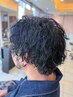 メンズツイストスパイラルパーマ　￥12800～