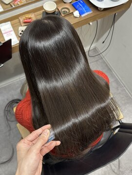 ファーストステップ 表参道(FIRST STEP) ・【髪質改善】赤み除去で叶う透明感グレージュ