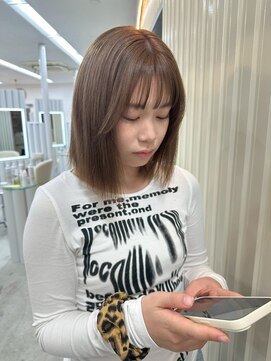 ユイマァル 岡山店(YUIMARL) 柔らかベージュ20代30代40代髪質改善カラー透明感カラー