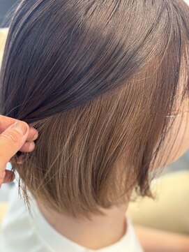 シャルムヘアー(charme hair) ボブ×インナーベージュ