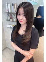 ジーナ メゾン 札幌(Zina Maison) 髪質改善*ミルクブラウン*ワンホンレイヤー*Zina Maison札幌