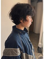 ナヌーク ダイカンヤマ(nanuk daikanyama) ショートウルフ/ショートパーマ/ウルフパーマ/くせ毛風パーマ