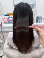 エレラビューティー(ELERA beauty)&nbsp;ビフォーアフターあり/ストレート/縮毛矯正/ダークブラウン