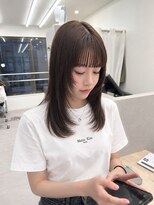 コージークルー(cozy creww) レイヤーカット/オリーブブラウン/顔周りレイヤー