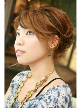 リラックスガーデンヘア(relax garden hair) 上品アップスタイル