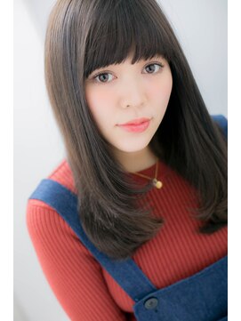 ローレン(LOREN) ＊LOREN＊2017お洒落ヘア♪ダークカラーのワイドバングセミディ