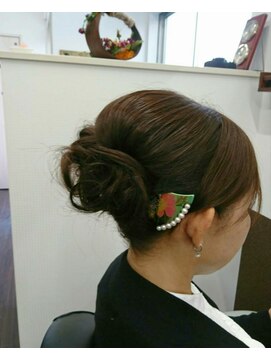 ハーツ(HEARTS) 結婚式まとめ髪スタイル