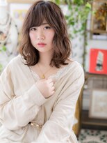 カバーヘア ブリス 大宮西口(COVER HAIR bliss) *bliss大宮*外ハネが大人かわいいくせ毛風エアリーボブbc