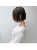 抜け感◎収まりの良いショートボブ！