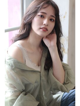 ラファンジュ ヘアー クレオ(Rohange hair Creo) 【Creo】エアリーバング×フォギーベージュ