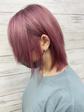 カプセル シンジュク(CAPSULE) 透明感☆コーラルカシスピンク@岡しゃん