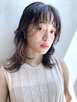 アイティー バイ アルバム 浦和店(IT by ALBUM) レイヤーミディ_マロンベージュAラインボブかきあげロング_28121