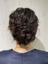 ラ ブランシュ 大宮(La Blanche)&nbsp;マロンベージュかきあげAラインボブ韓国小顔ショートグレージュ