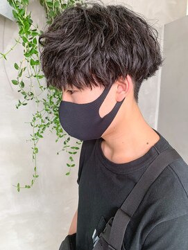 テトヘアー(teto hair) ツイストスパイラルパーマ、スパイラルパーマ、メンズカット