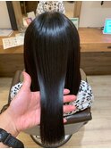 【髪質改善】艶髪　ストレート　美シルエット◎20代30代40代