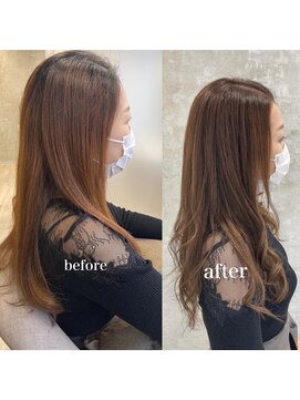 フランヘア 箱崎店(Flan hair) 透明感オイルカラー