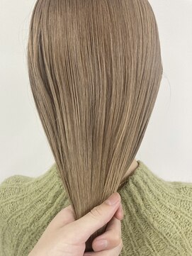 コード 四条河原町駅店(CHORD) 京都 河原町 ミルクティーベージュカラー ハイトーンカラー