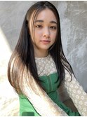 表参道roijir  センターパート×髪質改善トリートメント