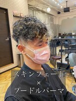 ラグシス ザ ヴィンテージ(LUXIS THE VINTAGE)&nbsp;【プードルパーマ】スキンフェードスタイル