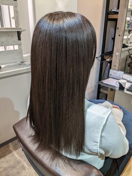 ナンバー イル デュッカ 札幌(N° il duca) 質感柔らか＊ナチュラルストレート