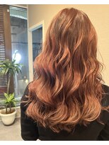 ヘアーサロン TLP 秋冬ピンク